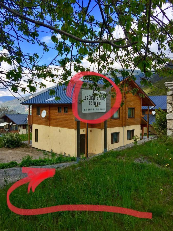 Les Chalets Fleurs De France - Kota Saint-Dalmas Ngoại thất bức ảnh